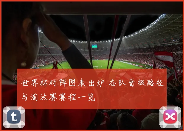 世界杯对阵图表出炉 各队晋级路径与淘汰赛赛程一览