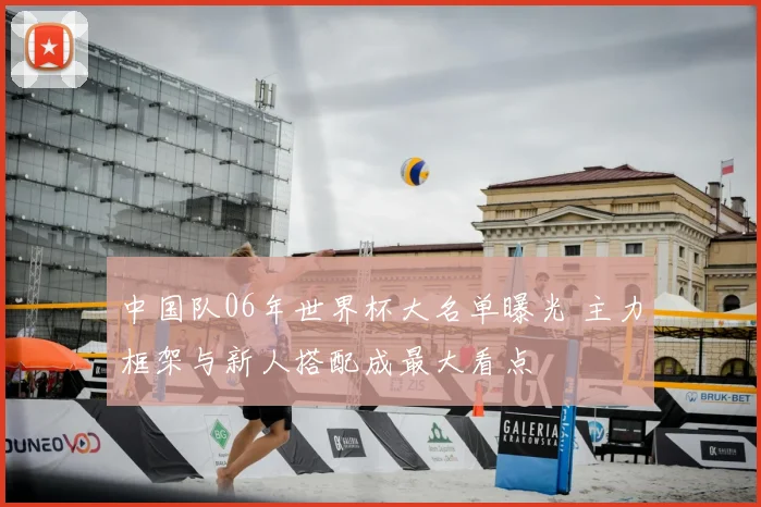 中国队06年世界杯大名单曝光 主力框架与新人搭配成最大看点